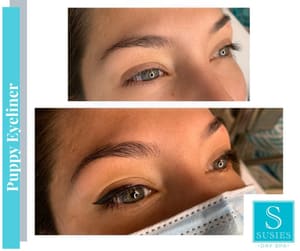 Eyeliner Tattoo result by Susies Day Spa & Studio Academy in Mesquite, TX