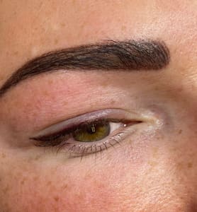 Eyeliner Tattoo result by Swanky! Paramedical aesthetics in Puyallup, WA