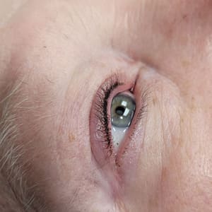 Eyeliner Tattoo result by Sweet Expression Brows in Colton, CA