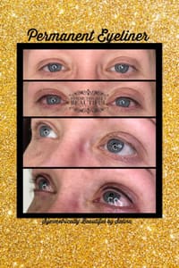 Eyeliner Tattoo result by Symmetrically Beautiful by Salina in Tucson, AZ