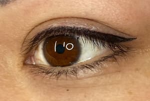 Eyeliner Tattoo result by Symmetry PMU by Heather in Visalia, CA