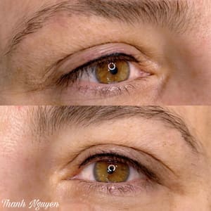 Eyeliner Tattoo result by T.Beaute PMU (Inside Lakeside Nails & Spa) in Wayzata, MN