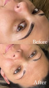 Eyeliner Tattoo result by T-Money Microblading in Garden Grove, CA