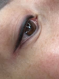 Eyeliner Tattoo result by T&N Beauty in Garden Grove, CA