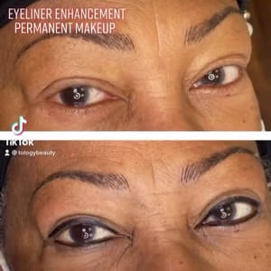Eyeliner Tattoo result by T-ology Beauty Med Spa LV in Las Vegas, NV