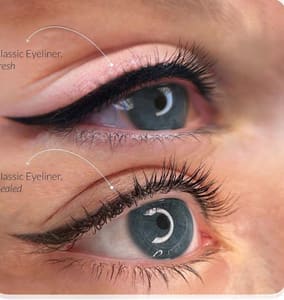Eyeliner Tattoo result by T&T EyesBrows - Microshading Microblading Lips Blush Eyeliner Lashes Hoover Alabama in Hoover, AL