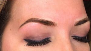 Eyeliner Tattoo result by Tampa Brow Studio in Tampa, FL