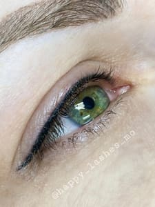 Eyeliner Tattoo result by Tatyana’s La Beautique in Osage Beach, MO