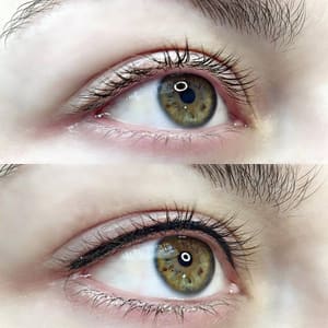 Eyeliner Tattoo result by Temptress Cosmetics in El Segundo, CA