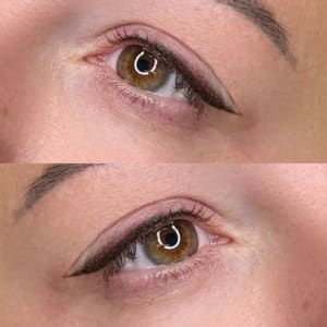 Eyeliner Tattoo result by Thai Lashes & Brows in Wichita, KS