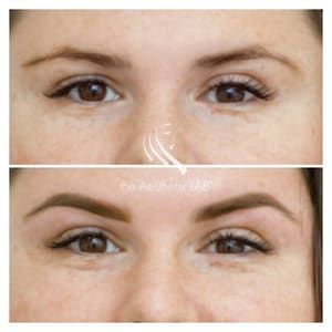 Eyeliner Tattoo result by the Aesthetix LAB in Bellevue, WA