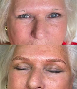 Eyeliner Tattoo result by The Beautistry LLC in Knoxville, TN