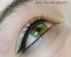 Eyeliner Tattoo result by The Beauty Bar by Holly Thai in Jacksonville, FL