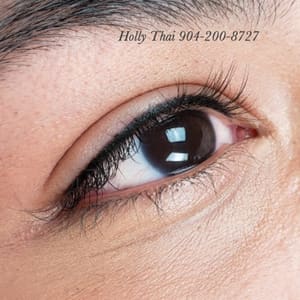 Eyeliner Tattoo result by The Beauty Bar by Holly Thai in Jacksonville, FL