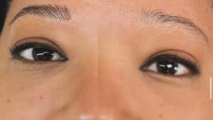 Eyeliner Tattoo result by The Beauty Bar on State in Pendleton, IN