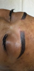 Eyeliner Tattoo result by The Beauty Bum Permanent Makeup in Ontario, CA