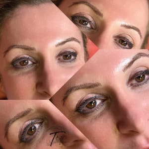Eyeliner Tattoo result by The Beauty Haven - Mink Eye Lash Extensions & Beauty Boutique in Herndon, VA
