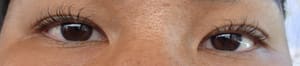 Eyeliner Tattoo result by the beauty room hi in Kapolei, HI