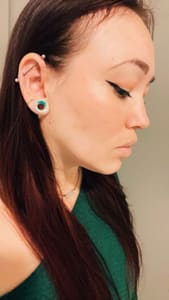 Eyeliner Tattoo result by The Beehive Tattoo & Piercing in Polson, MT