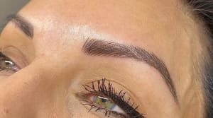 Eyeliner Tattoo result by The Blading Babe in Visalia, CA