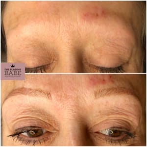 Eyeliner Tattoo result by The Blading Babe in Visalia, CA