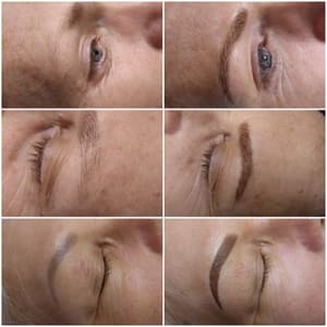 Eyeliner Tattoo result by The Brow and Lash Doula in Placerville, CA