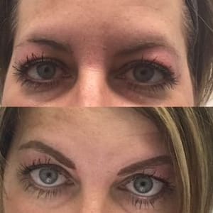 Eyeliner Tattoo result by The Brow Artist in Lewiston, ME
