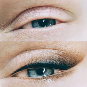 Eyeliner Tattoo result by The Brow Atelier by Edni in San Antonio, TX