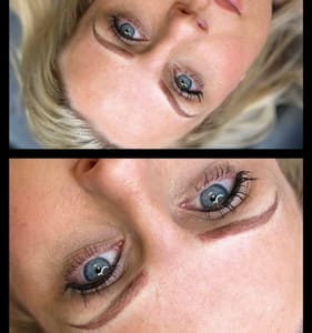 Eyeliner Tattoo result by The Brow Boutique in Waveland, MS
