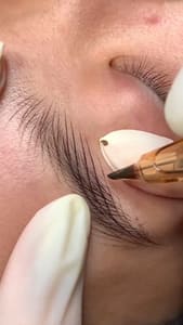 Eyeliner Tattoo result by The Brow Clinic - Eyebrow Expert natural NANO BROWS Mircroblading Ombre Brows Lash Skincare Facial Houston Texas in Houston, TX