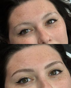 Eyeliner Tattoo result by The Brow Edit in Hampden, ME