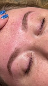 Eyeliner Tattoo result by the brow edit. in Omaha, NE