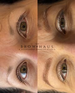 Eyeliner Tattoo result by The Brow Haus in Youngstown, PA