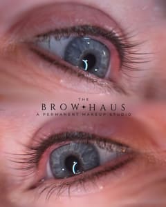 Eyeliner Tattoo result by The Brow Haus in Youngstown, PA
