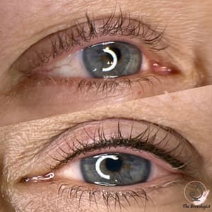 Eyeliner Tattoo result by The Browologist in Campbell Hall, NY