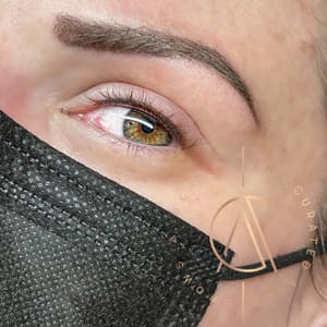 Eyeliner Tattoo result by The Curated Arch in Chattanooga, TN