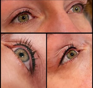 Eyeliner Tattoo result by The Etched Arch Permanent Makeup in Greeneville, TN