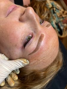 Eyeliner Tattoo result by The Etched Arch Permanent Makeup in Greeneville, TN
