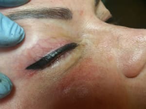Eyeliner Tattoo result by The Fine Arts of Beauty; Pittsburgh's Premier Permanent Makeup Place in Cranberry Township, PA