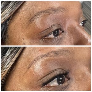 Eyeliner Tattoo result by The Gleaux Lab in West Monroe, LA