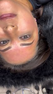 Eyeliner Tattoo result by The Glow Up Room LLC in El Paso, TX