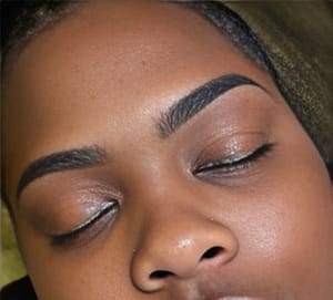 Eyeliner Tattoo result by The Haus of Brows in Lakewood, OH