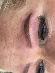 Eyeliner Tattoo result by The L.A.B.B. in Traverse City, MI