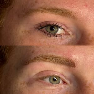 Eyeliner Tattoo result by The Lash & Ink Co. in Canandaigua, NY