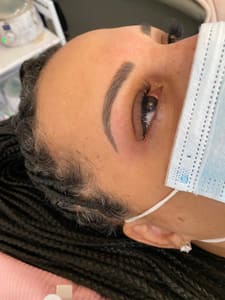 Eyeliner Tattoo result by The Lash Queens’ Esthetics Spa in Marietta, GA