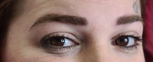 Eyeliner Tattoo result by The Main Character Cosmetic Tattoo & Lashes by Kirstin in Palmyra, MO