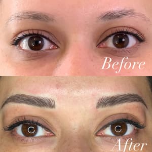 Eyeliner Tattoo result by The Microblading Beautique in Schererville, IN