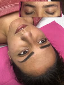 Eyeliner Tattoo result by The Modern Brow Co. by Alexa Brown in Chino, CA