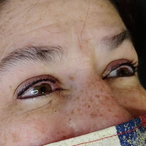 Eyeliner Tattoo result by The Permanent Makeup Studio in Eaton, CO