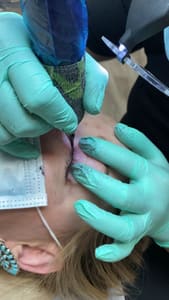 Eyeliner Tattoo result by The Permanent Studio in Caldwell, ID